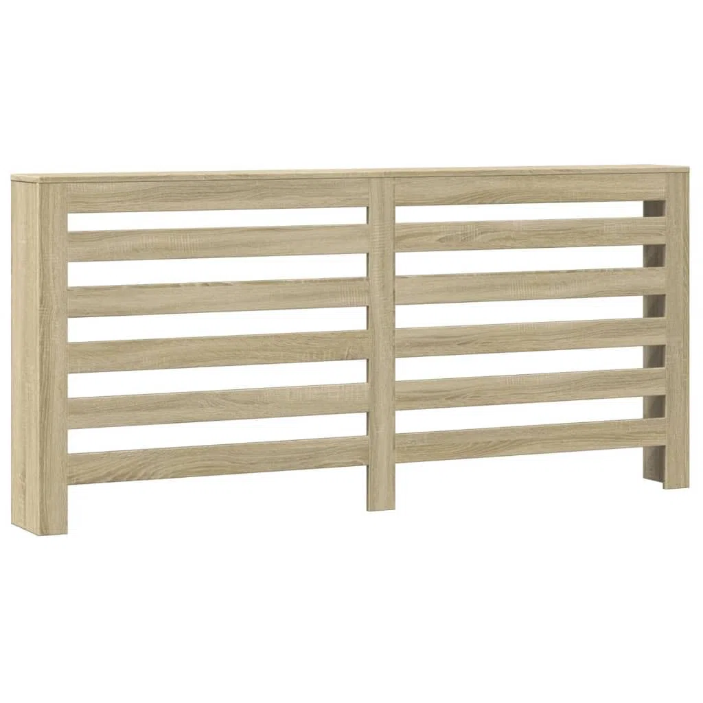 Heizkörperverkleidung, Sonoma-Eiche, 175 x 20 x 82 cm, Holz, dekorativ, für Wohnzimmer, Schlafzimmer, Flur – A