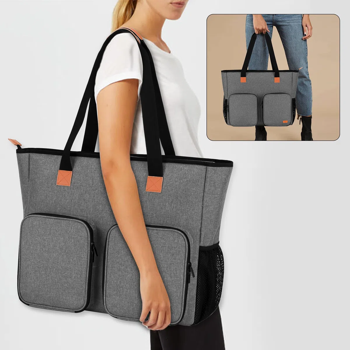 Luxja Diamond Painting Tragetasche, Malerei Aufbewahrungstasche für Licht Pad A3 LED, Leuchtkästen Tasche Organizer für Leuchttisch und Diamond Painting Zubehör