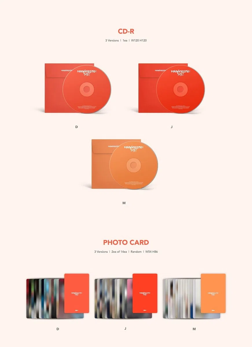 ENHYPEN – MANIFESTO: DAY 1 CD (M ver.)