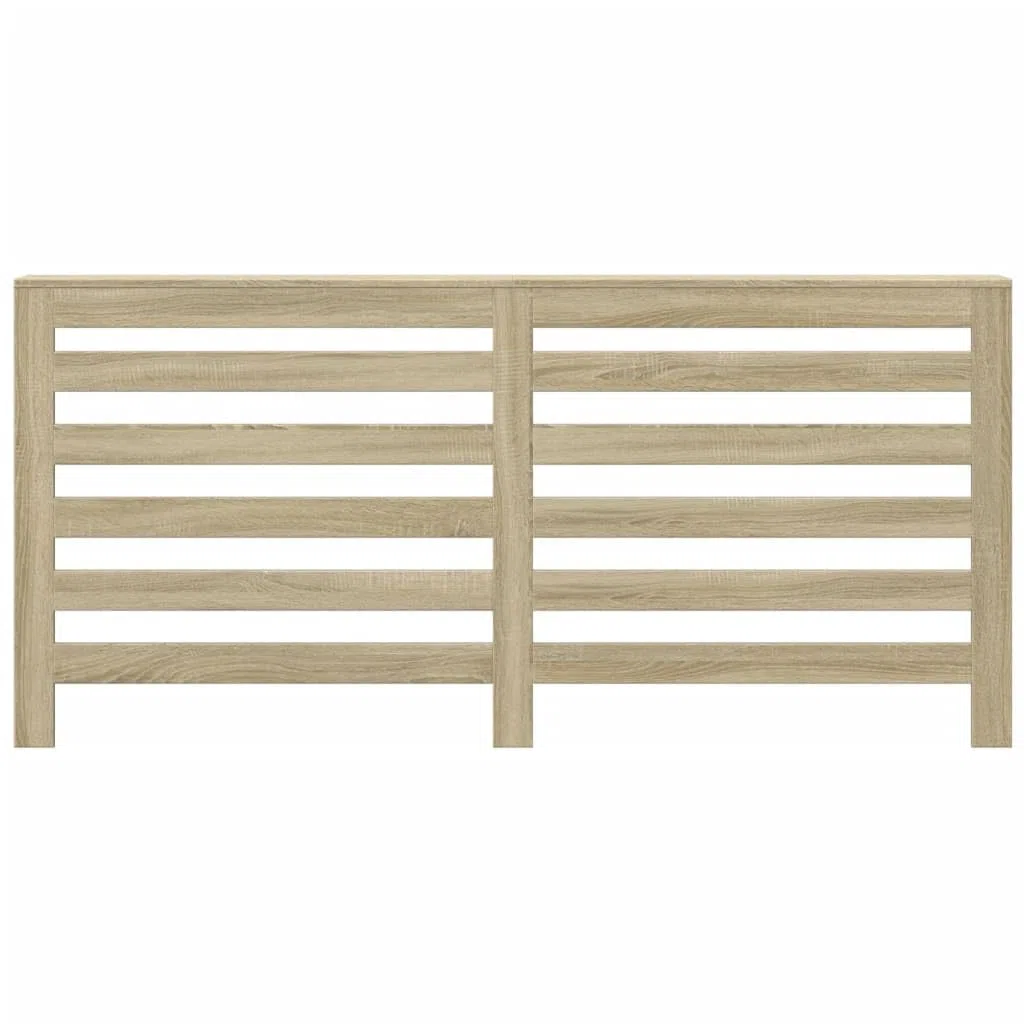 Heizkörperverkleidung, Sonoma-Eiche, 175 x 20 x 82 cm, Holz, dekorativ, für Wohnzimmer, Schlafzimmer, Flur – A