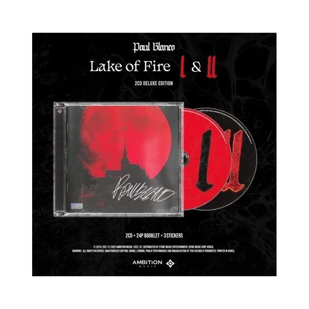 PAUL BLANCO - LAKE OF FIRE 1&2 CD