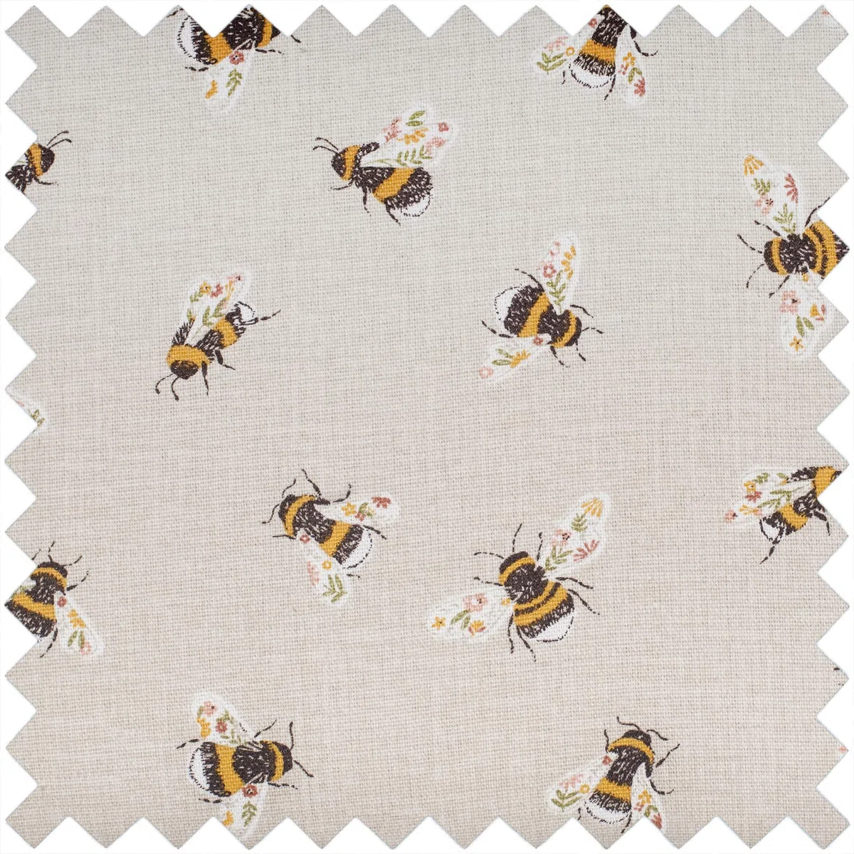 Hobby Gift Bienen-Basteltasche, Stick- und Kreuzstichtasche, Aufbewahrung für Mehrfachrahmen bis zu 25 cm, mit 2 Reißverschlusstaschen für Fäden, Muster, Stecknadeln und Zubehör, 12x35x35 cm