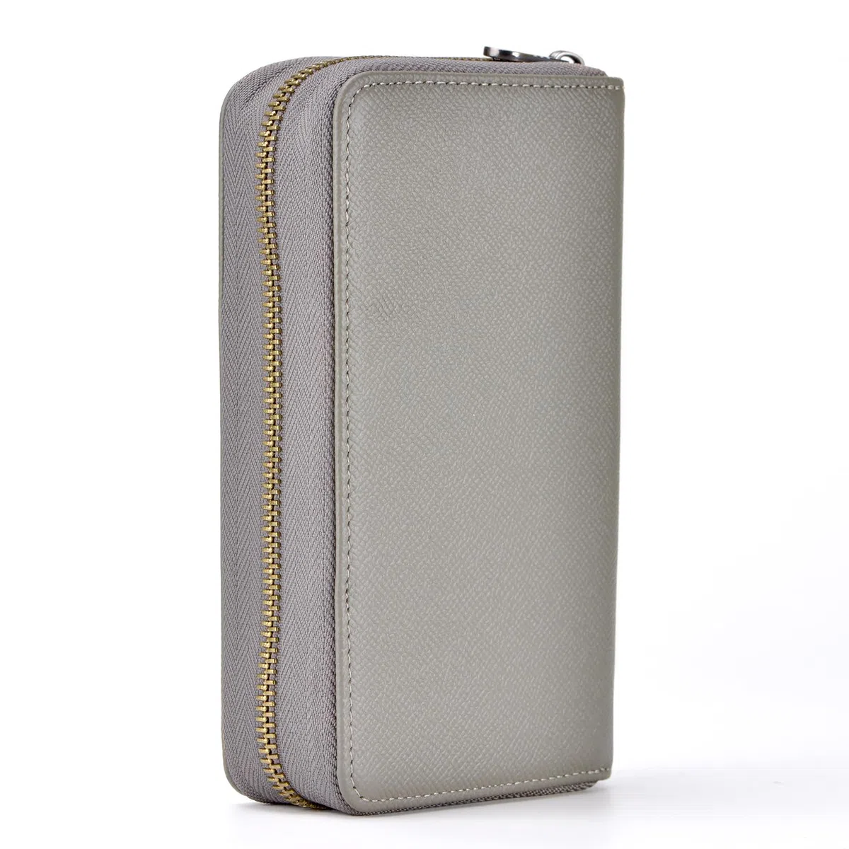 Asvine Füllfederhalter Leder Kugelschreiber Etui 10 geteilte Schlitze Stifthalter Handgefertigter Display Organizer Reißverschlusstasche