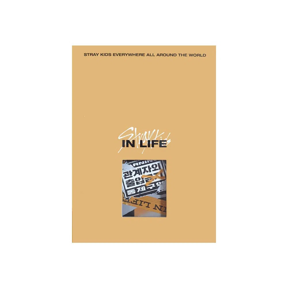 JYP Ent Stray Kids IN Life Standard Ver. (B Type) Repackage Album CD+Photobook+2 Photocards+Postcard+(Extra 4 Photocards+1 Double-Sided Photocard+Pocket Mirror)