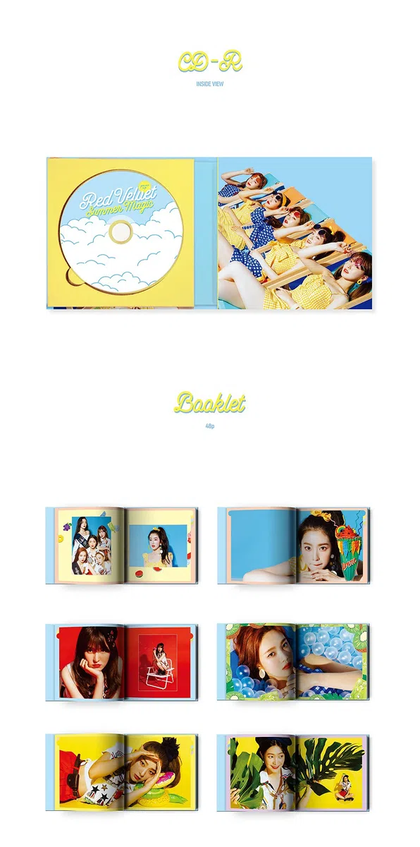 RED VELVET - Summer Magic (Standard Edition) Album+Extra Photocards Set